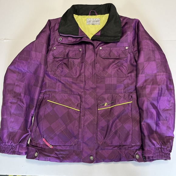 Free Culture Jackets & Blazers - Free Culture Snowboard Ski Jacket Womens Medium Cool Flavors Dry Ride People